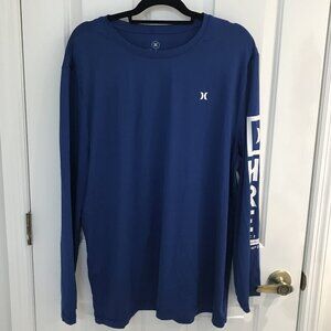 Hurley Men's Long sleeve Activewear Shirt XL